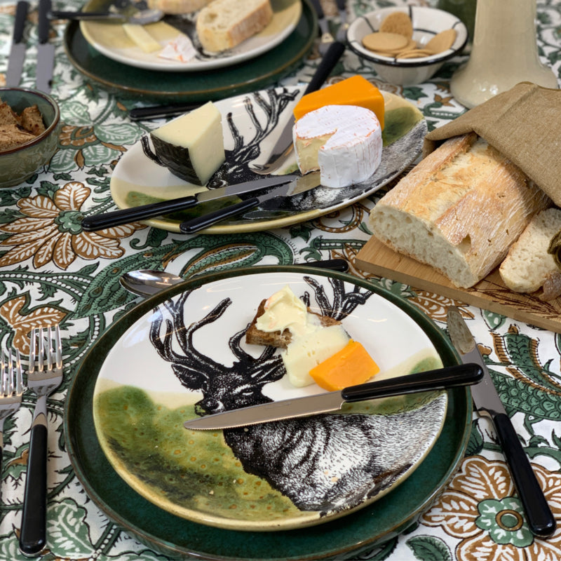 Brio zwart, 24-delige bestekset (kleurcode 1)