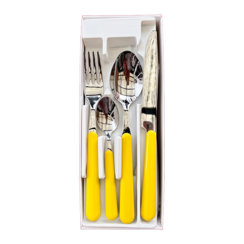 Brio felgeel, 24-delige bestekset (kleurcode 17)