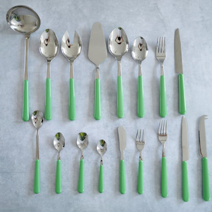 Brio light green mocha spoon | 12.5 cm