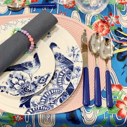 Brio blauw, 24-delige bestekset (kleurcode 55)