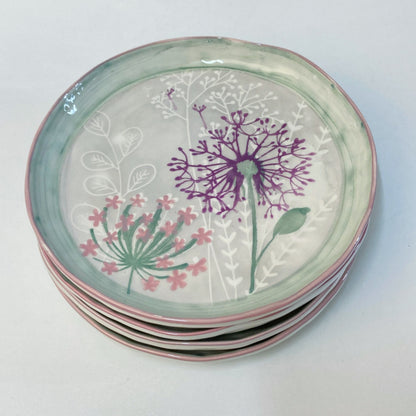 Duro Ceramics Bloom servies ontbijtbord allium (B) 24 cm