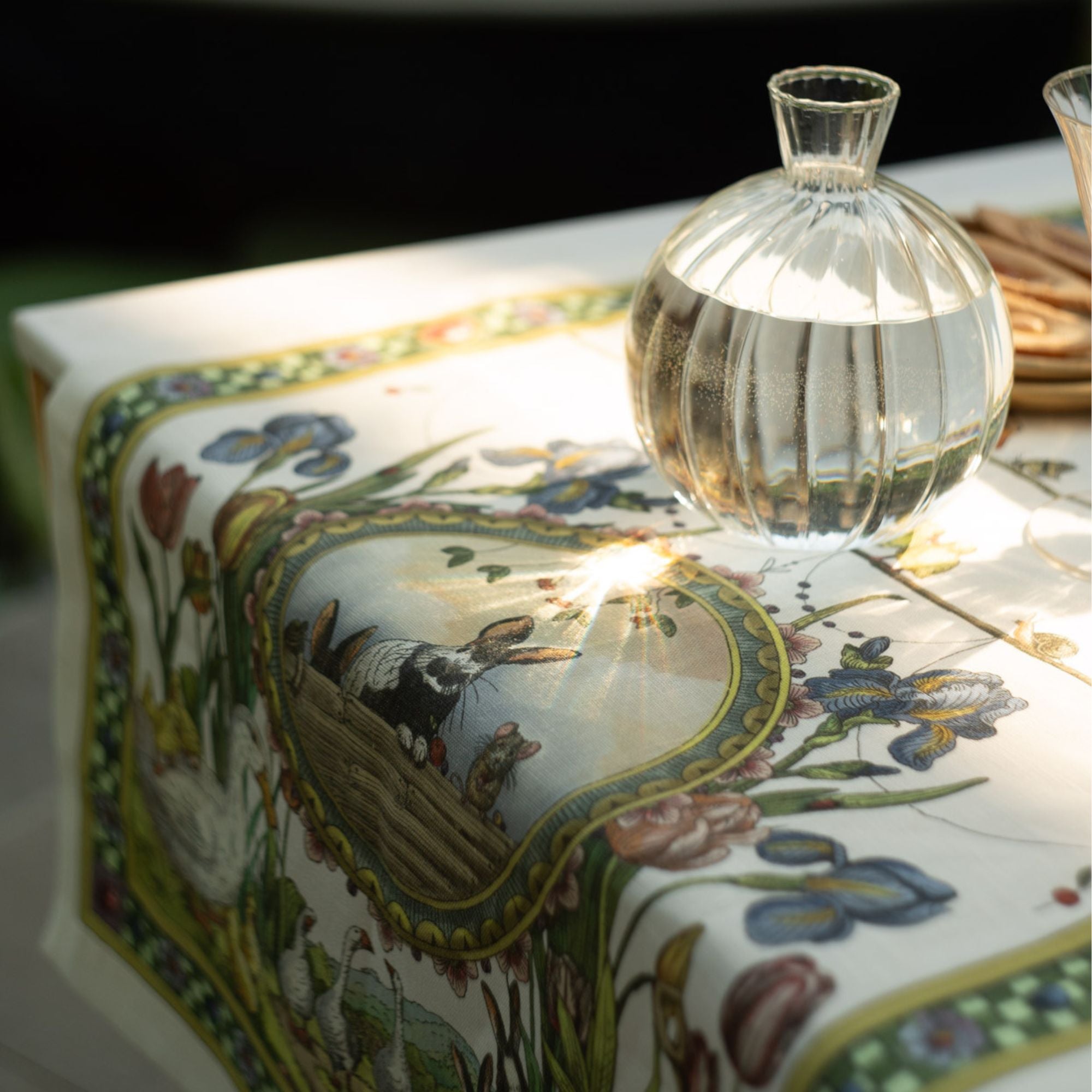 Bunny Garden lente- en paastafelkleden en loper, kies je formaat