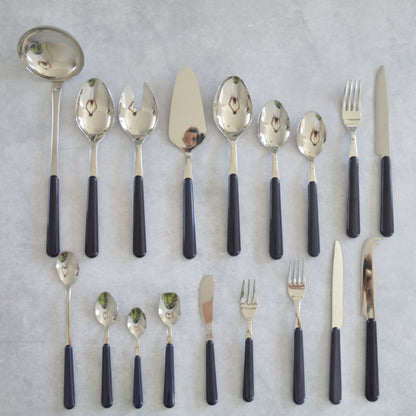 Brio zwart, taartvorkje | 15 cm