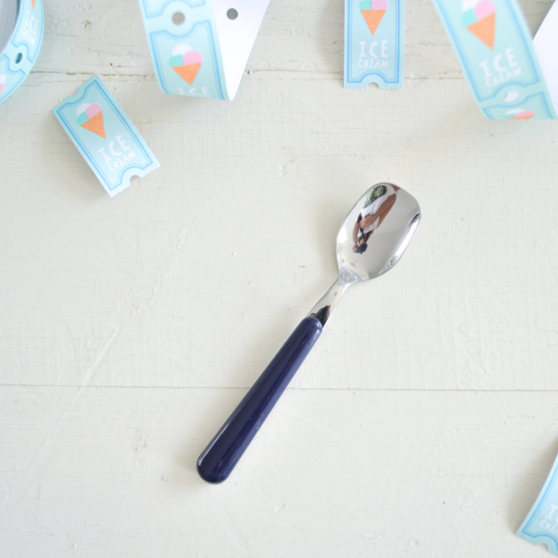 Brio donkerblauw, ijslepeltje | 14 cm