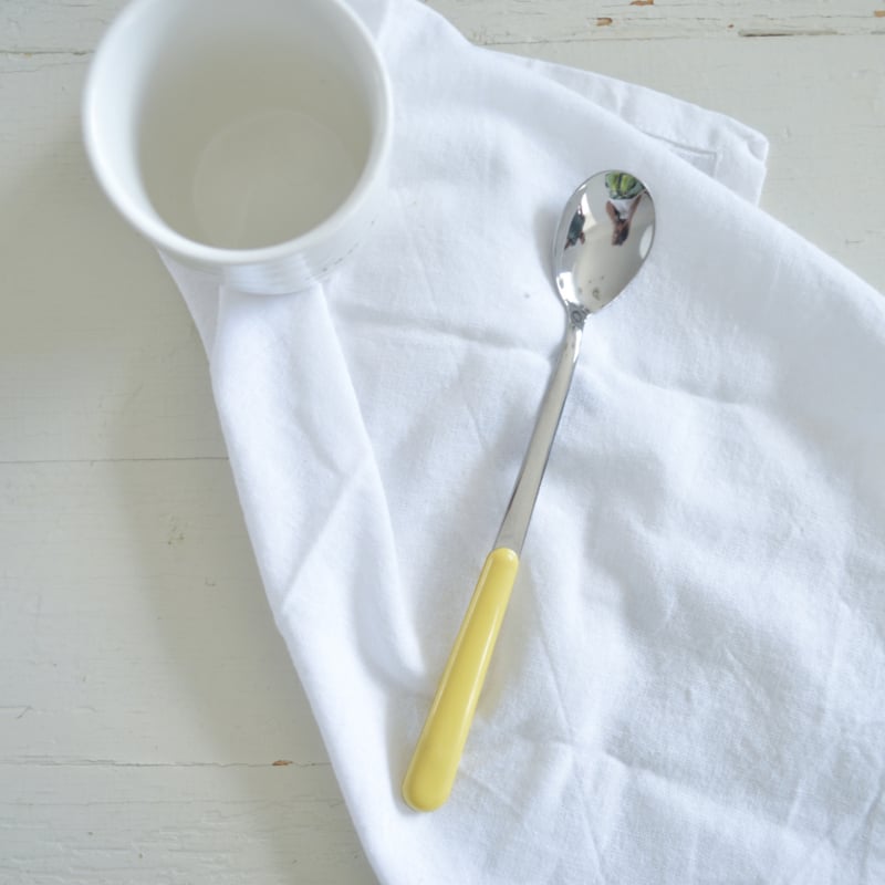 Brio lichtgeel, lattelepel | 19,5 cm