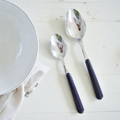 Brio donkerblauw, dinerlepel | 19,5 cm
