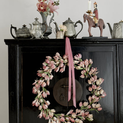 vidaXL Kerstkrans 45 cm polystyreen roze | Leen Bakker vidaXL Kerstkrans 45 cm polystyreen roze | Leen Bakker