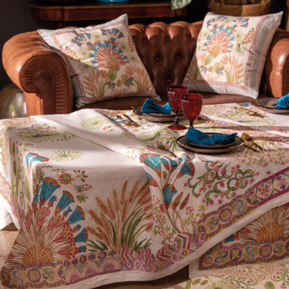 Linnen tafelkleed Papyro, kies je formaat vanaf 160 x 230