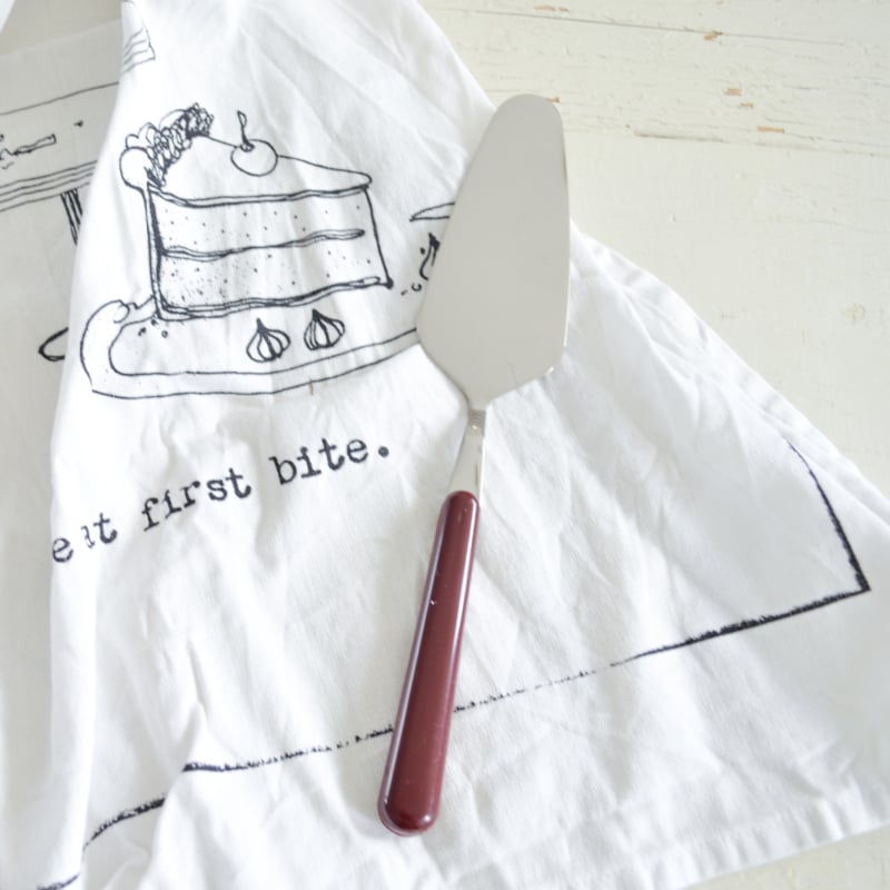 Brio bordeaux, taartschep | 24 cm