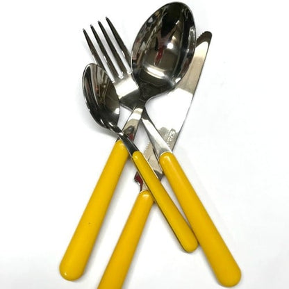 Brio donkergeel, 24-delige  bestekset (kleurcode 56)