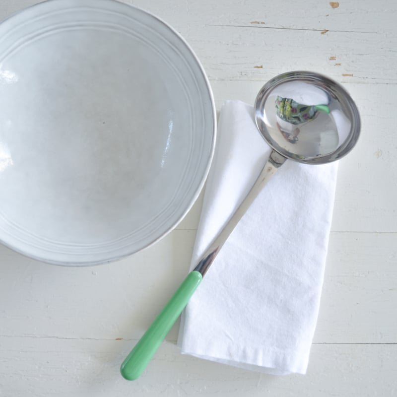 Brio lichtgroen, soeplepel | 28 cm