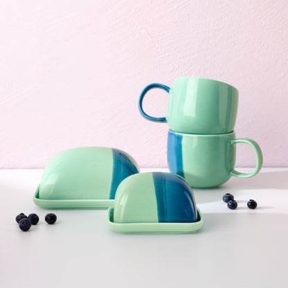 ASA Joy espressokopje blueberry smoothy groen / blauw