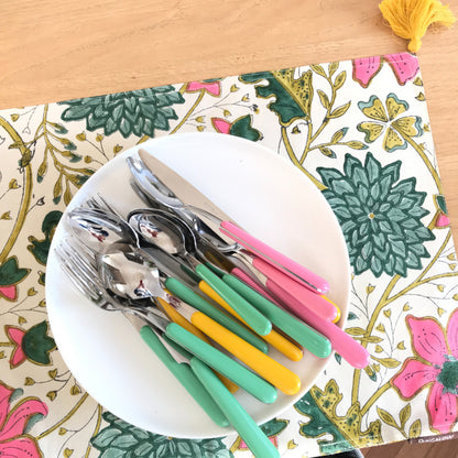 Brio MIX 24-delige bestekset. Kies je eigen kleurencombinatie