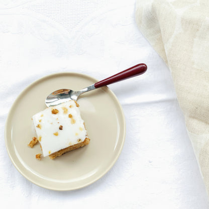 Brio bordeaux, mokkalepeltje | 12,5 cm