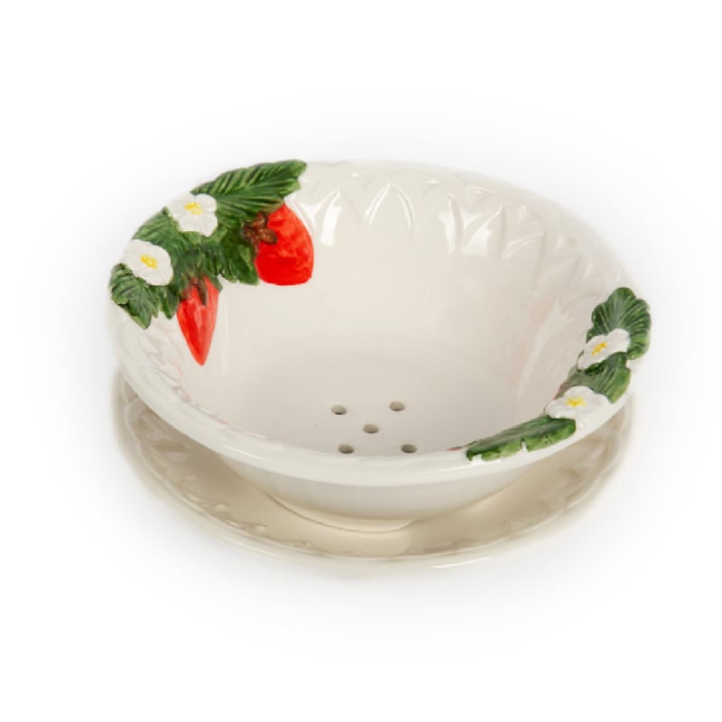 Fruittestje aardbeien rond Ø 24 cm