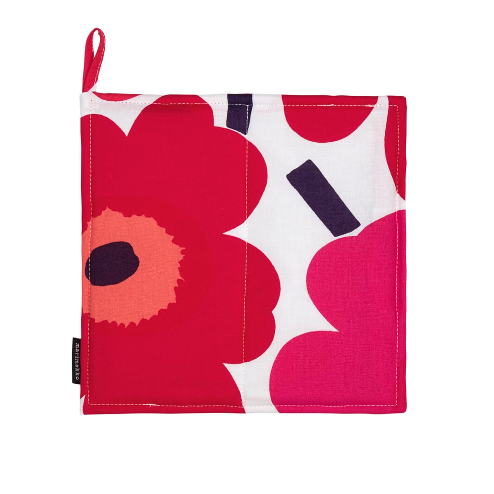 Marimekko Pannenlap Pieni Unikko Rood