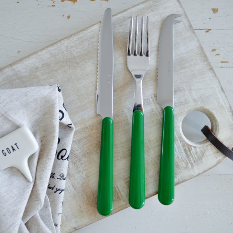 Brio groen, dinervork | 19,5 cm