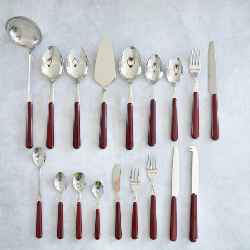 Brio bordeaux, mokkalepeltje | 12,5 cm