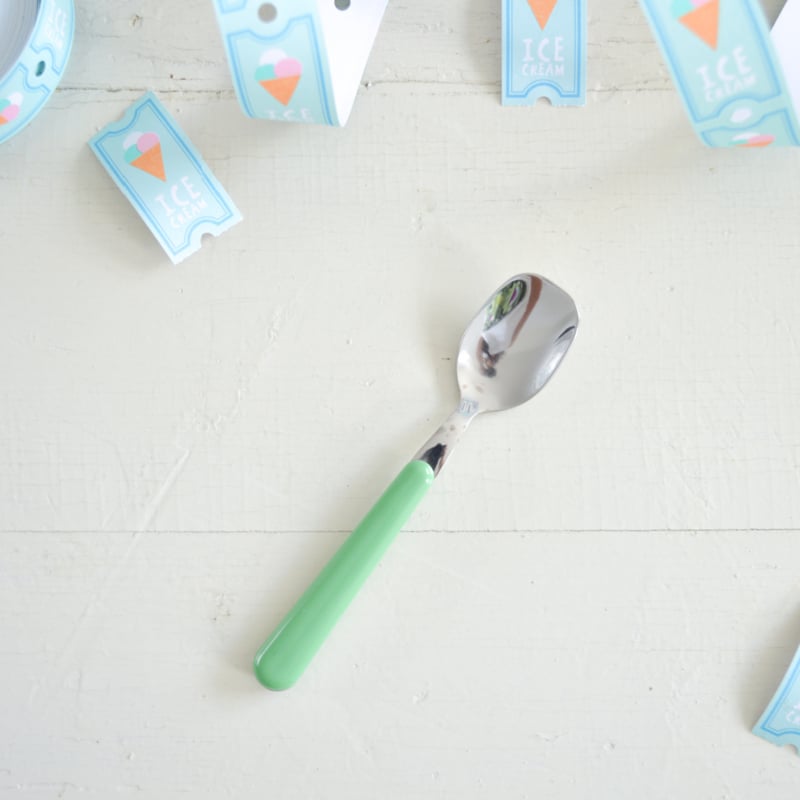 Brio lichtgroen, ijslepeltje | 14 cm
