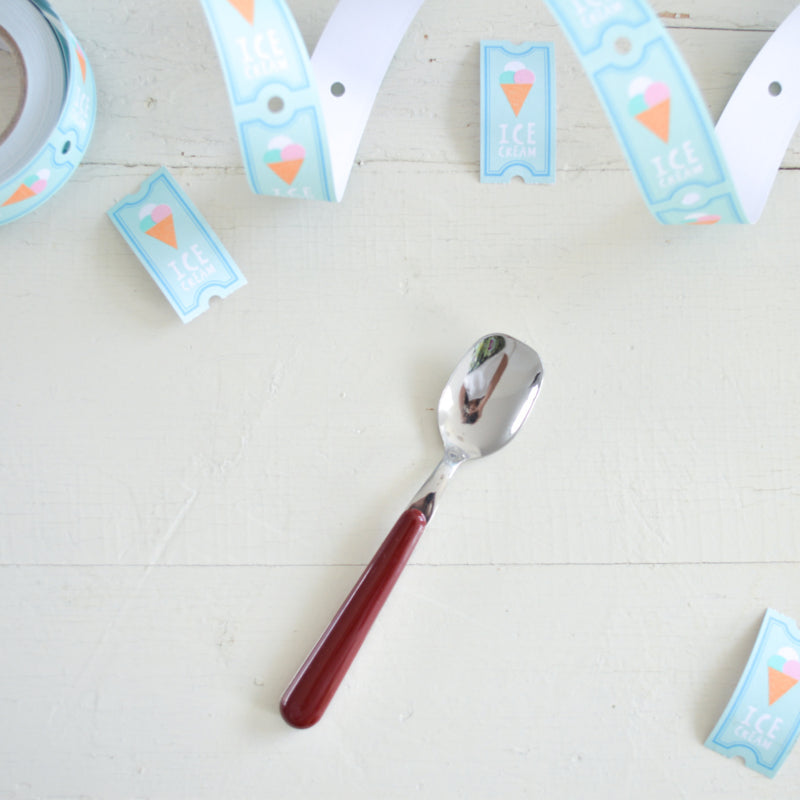 Brio bordeaux, ijslepeltje | 14 cm