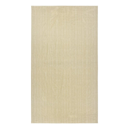 Marimekko tafelkleed Varvunraita wit met gouden streepjes, katoensatijn | 1,40 x 2,50 m