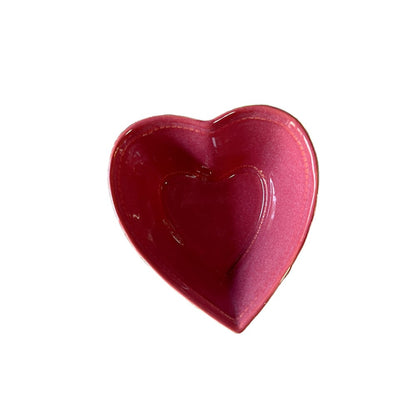 Gresnovo hartvormig schaaltje zachtrood (rouge cendré)