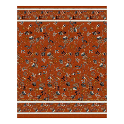Tafelkleed / Sprei Ilian met bloemen op brique achtergrond | kies uit 1 of 2-persoons