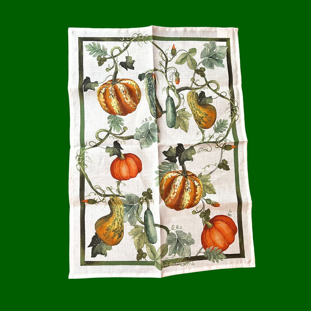 Linnen theedoeken Kurbis, Tessitura Toscana Telerie | 50 x 70 cm