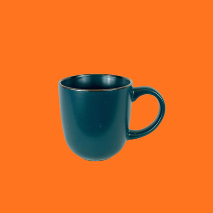 Siaki servies Mat met bronzen rand mokken. Taupe, donkerblauw, zwart of petrol