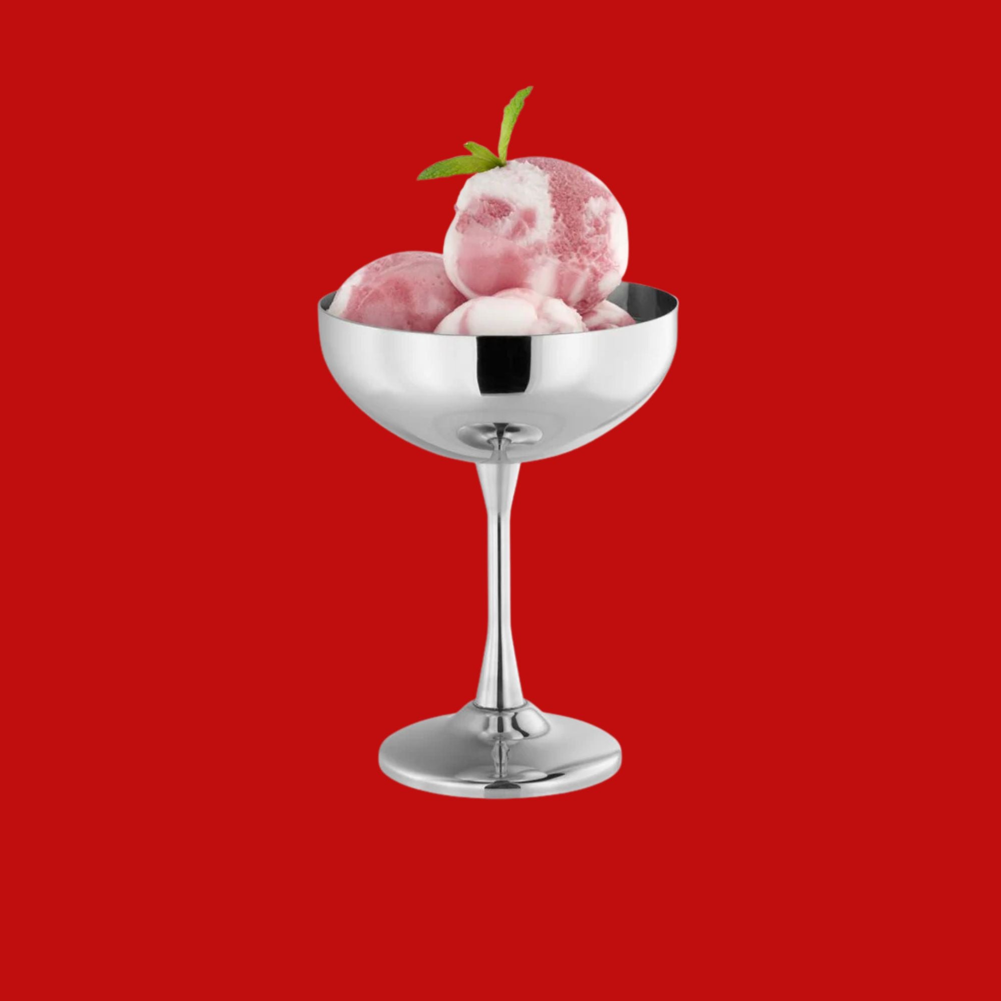 RVS ijscoupe Frigio 260 ml, set van 2