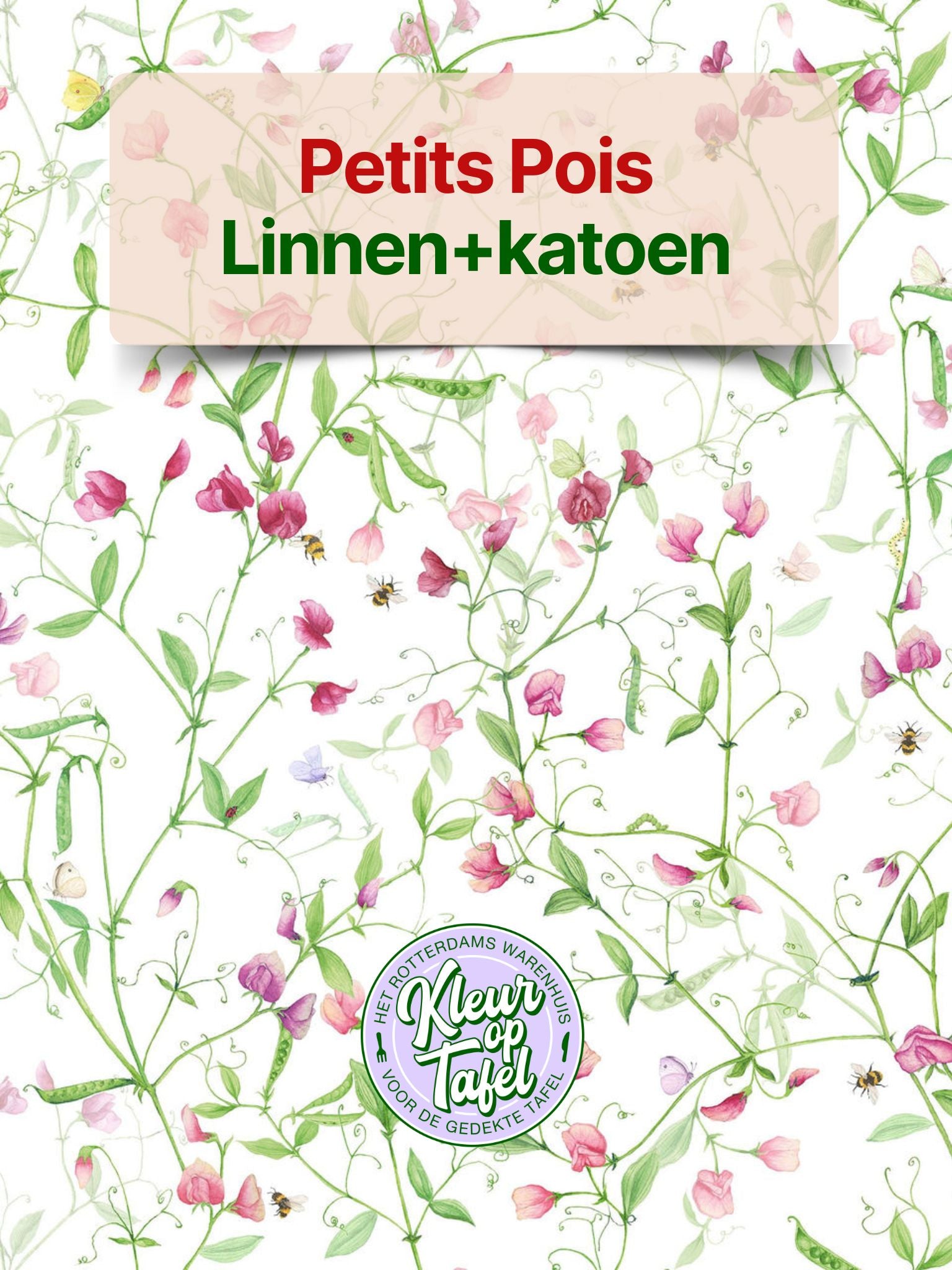 Custom-made (XL) tablecloth Jelly with underwater world, per half meter